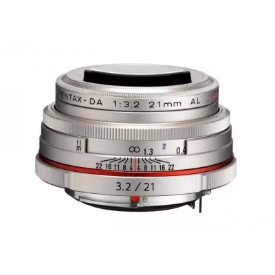 Pentax HD DA 21mm /3.2 AL Limited objektív - ezüst színű