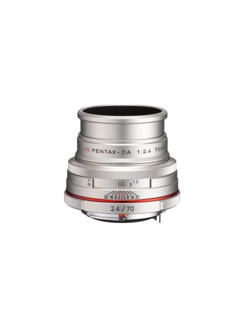 Pentax HD DA 70mm /2.4 AL Limited objektív - ezüst színű
