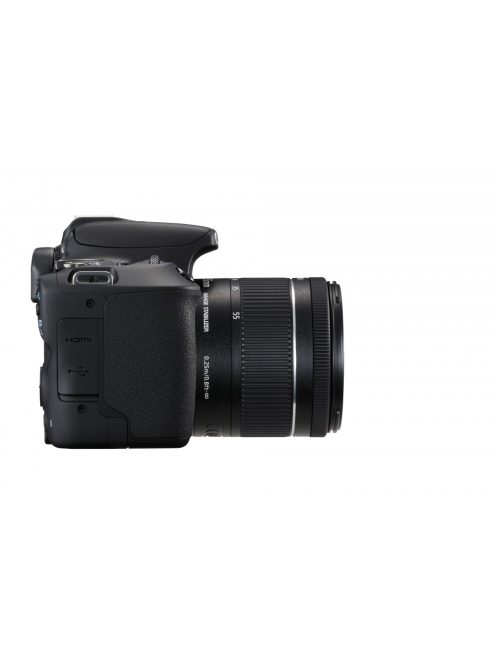 Canon EOS 200D 1+2 év garanciával** + EF-S 18-55/4-5.6 IS STM - fekete színű