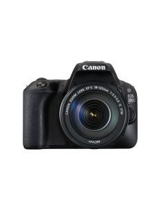   Canon EOS 200D 1+2 év garanciával** + EF-S 18-135/3.5-5.6 IS STM - fekete színű