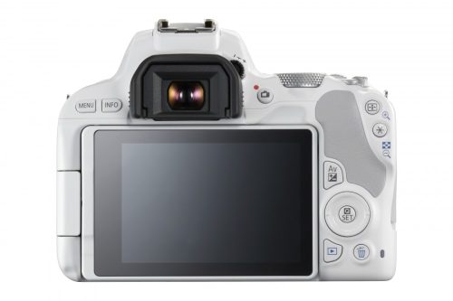 Canon EOS 200D 1+2 év garanciával** + EF-S 18-55/4-5.6 IS STM - fehér/ezüst színű