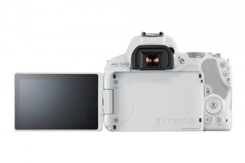 Canon EOS 200D 1+2 év garanciával** + EF-S 18-55/4-5.6 IS STM - fehér/ezüst színű