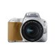 Canon EOS 200D váz 1+2 év garanciával** + EF-S 18-55/4-5.6 IS STM - ezüst színű