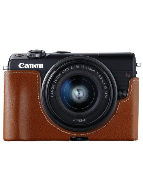 Canon EOS M100 Light Brown bőr tok (EH31-FJ)
