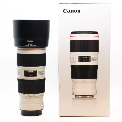 Canon EF 70-200mm  / 4 L IS USM mark II (BEMUTATÓ darab)