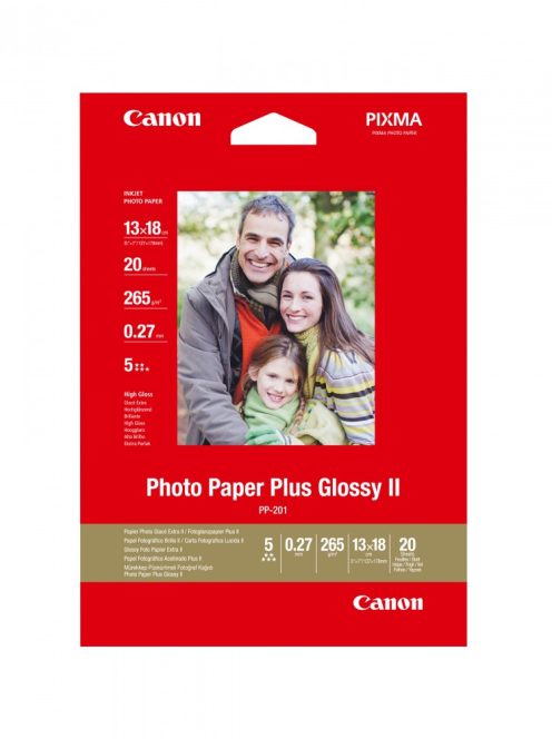 Canon PP-201 Photo Paper Plus Glossy II (13x18cm) (20 lap) (2311B018)