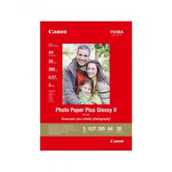   Canon PP-201 Photo Paper Plus Glossy II (A4) (20 lap) (2311B019)