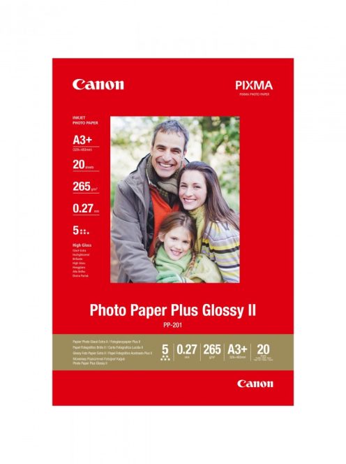 Canon PP-201 Photo Paper Plus Glossy II (A3+) (20 lap) (2311B021)