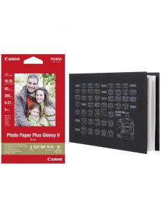   Canon PP-201 Photo Paper Plus Glossy II (10x15cm) (50 lap) + ALBUM (2311B069)