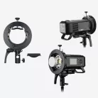 GODOX S2 Speedlite Bracket (S-Type) Bowens csatlakozással