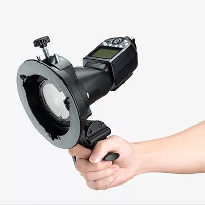 GODOX S2 Speedlite Bracket (S-Type) Bowens csatlakozással