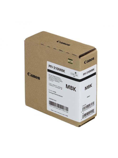 Canon PFI-310MBK (matte black) tintatartály (330ml)