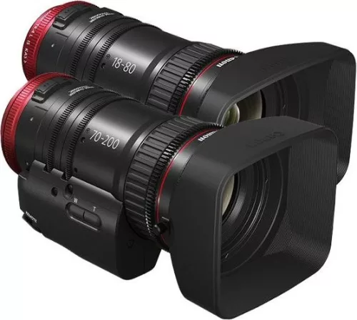 Canon CN-E 18-80mm / T4.4 L IS KAS S + CN-E 70-200mm / T4.4 L IS KAS S (EF bajonett) (2568C006)