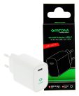 PATONA Premium PD20W USB-C töltő (PD3.0) (white) (2592)