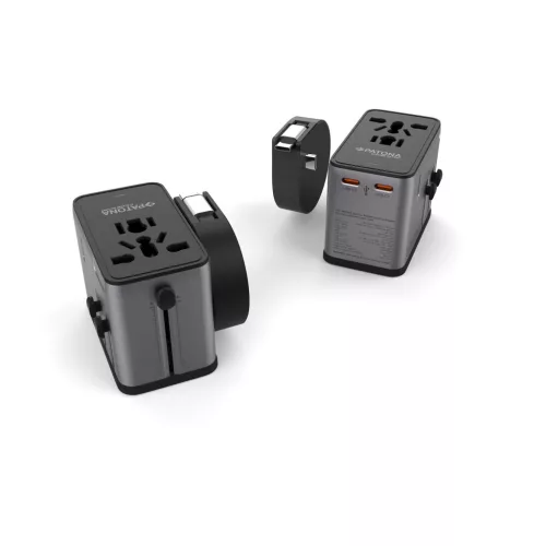 PATONA Platinum PD70W univerzális hálózati adapter mágneses töltővel 3x USB-C 1xUSB-A (EU, UK & US csatlakozóval)
