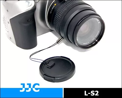 JJC gumis objektívsapka tartó