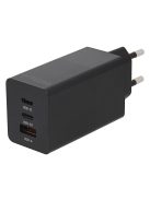 PATONA Premium PD65W 2 x USB-C // USB-A töltő (PD3.0 // QC3.0) (black) (2640)