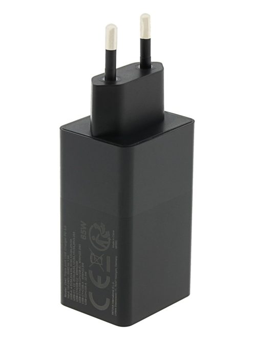 PATONA Premium PD65W 2 x USB-C // USB-A töltő (PD3.0 // QC3.0) (black) (2640)