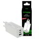 PATONA PD65W 2x USB-C // USB-A PREMIUM töltő (PD3.0 // QC3.0) (white) (2642)