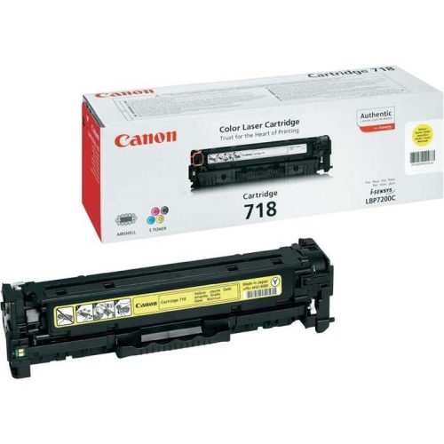 Canon 718Y toner