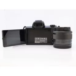   Canon EOS M50 váz + EF-M 15-45mm / 3.5-6.3 IS STM - (HASZNÁLT - SECOND HAND)