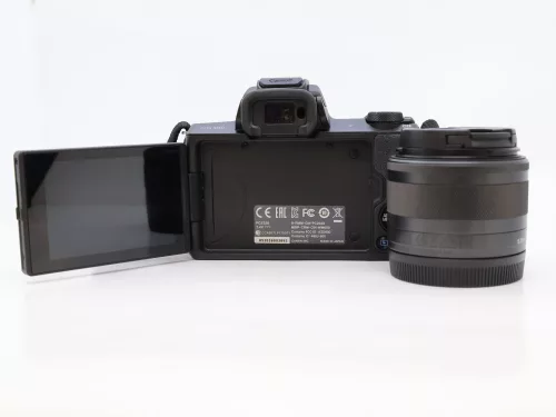 Canon EOS M50 váz + EF-M 15-45mm / 3.5-6.3 IS STM - (HASZNÁLT - SECOND HAND)