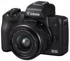 Canon EOS M50 váz (black) + EF-M 15-45mm IS STM + EF-M 55-200mm IS STM (2680C022)