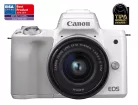 Canon EOS M50 váz (white) + EF-M 15-45mm /3.5-6.3 IS STM (2681C012)