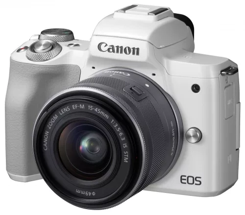 Canon EOS M50 váz (white) + EF-M 15-45mm /3.5-6.3 IS STM (2681C012)