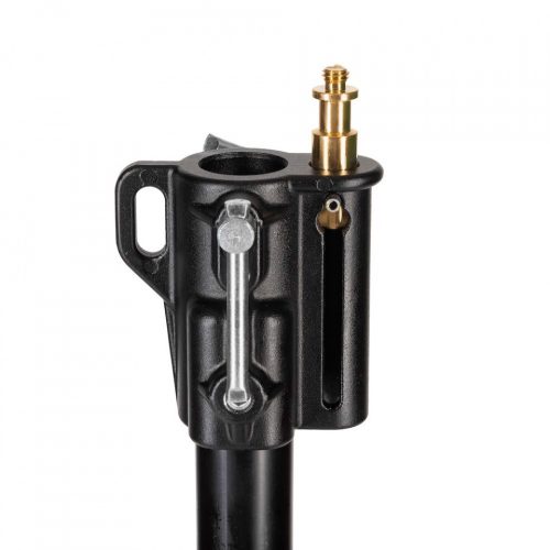 Manfrotto 4 szekciós alumínium super stand 1 szintező lábbal (fekete)