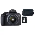 Canon EOS 2000D + EF-S 18-55mm / 3.5-5.6 IS II (Value Up Kit) (2728C013)