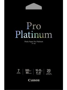   Canon PT-101 Photo Paper Pro (Platinum) (10x15cm) (20 lap) (2768B013)