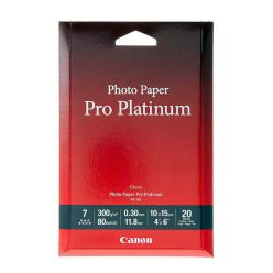   Canon PT-101 Photo Paper Pro (Platinum) (10x15cm) (20 lap) (2768B013)