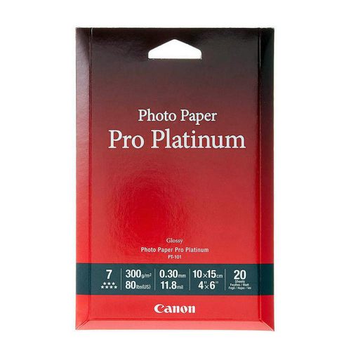 Canon PT-101 Photo Paper Pro (Platinum) (10x15cm) (20 lap) (2768B013)