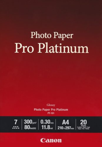 Canon PT-101 Photo Paper Pro Platinium (A4) (20 lap) (2768B016)