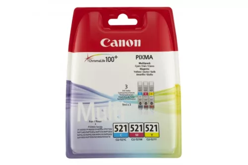 Canon CLI-521 3-in-1 tintapatron multipack