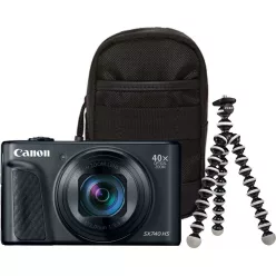   Canon PowerShot SX740HS LITE EDITION (black) (TRAVEL KIT) (2955C054)