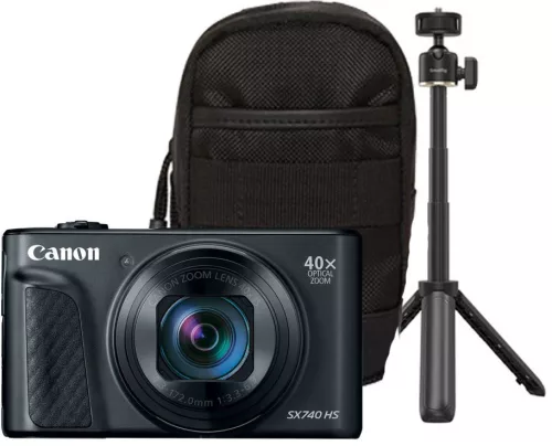 Canon PowerShot SX740HS LITE EDITION (black) (TRAVEL KIT) (2955C054)