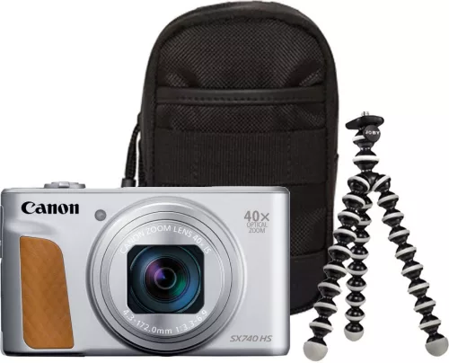Canon PowerShot SX740HS LITE EDITION (silver) (TRAVEL KIT) (2956C046)