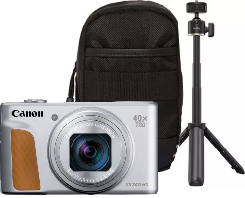 Canon PowerShot SX740HS LITE EDITION (silver) (TRAVEL KIT) (2956C046)