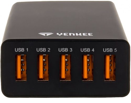 Yenkee YAC 3005BK USB töltőállomás 5 port (30015711)