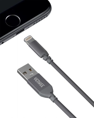 Yenkee YCU 611 USB / USB Lightning (1m) (gray) (30015966)