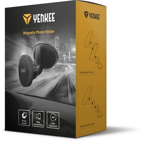Yenkee YSM 520 mágneses autós mobiltartó