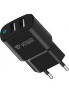 Yenkee YAC 2020BK dual USB hálózati töltő (30017823)