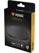 YENKEE YAC 5150 vezeték nélküli töltő (black) (15W)