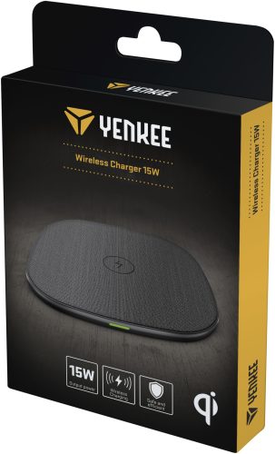 YENKEE YAC 5150 vezeték nélküli töltő (black) (15W)