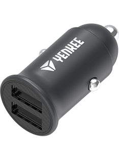 YENKEE YAC 2012 mini USB autós töltő (4A)