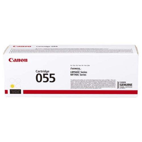 Canon 055 tonerkazetta (yellow) (ca. 2.100 pages) (3013C002)