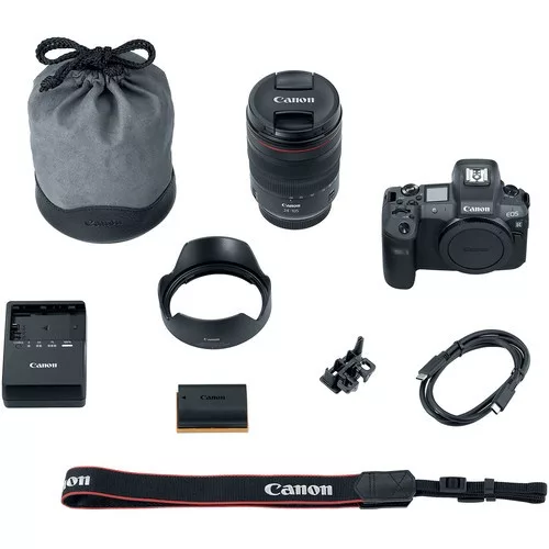 Canon EOS R váz (1+2 év garanciával**) + RF 24-105mm / 4 L IS nano USM + EF-EOS R adapter (3075C058)