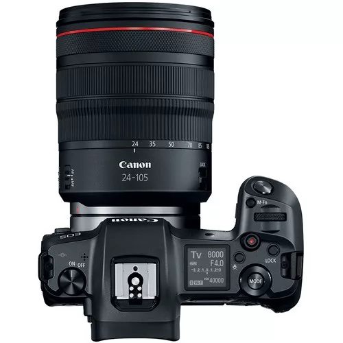 Canon EOS R váz (1+2 év garanciával**) + RF 24-105mm / 4 L IS nano USM + EF-EOS R adapter (3075C058)